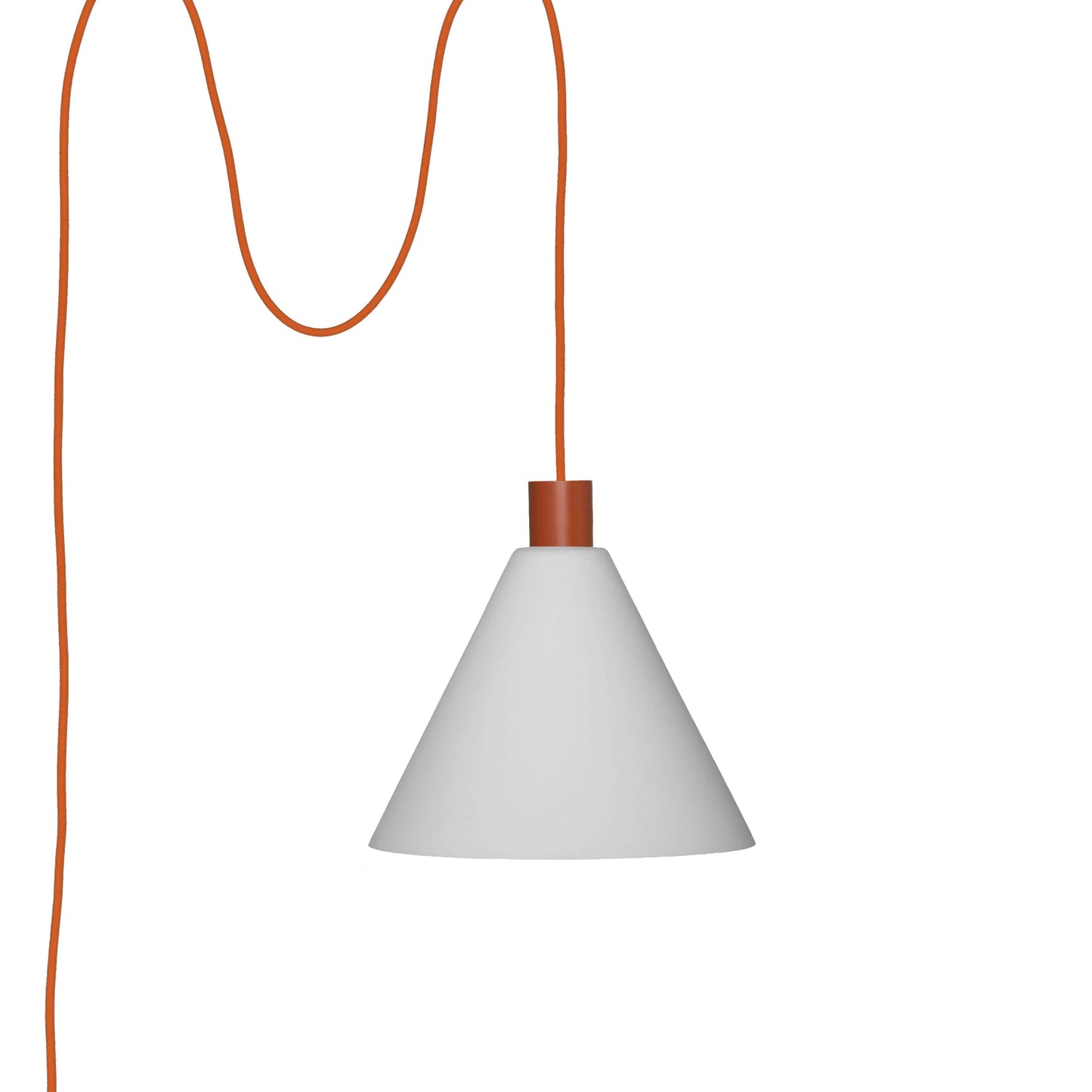 Boutique AiO Glass Cone Plug-In Pendant | 6in or 11in