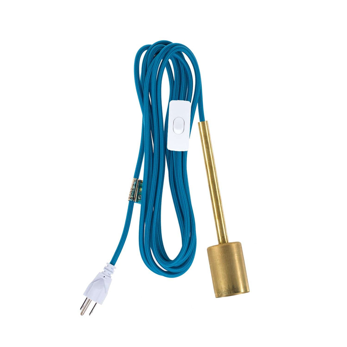 Pendulum Chroma Plug-In Cord Set Brass / Aegean
