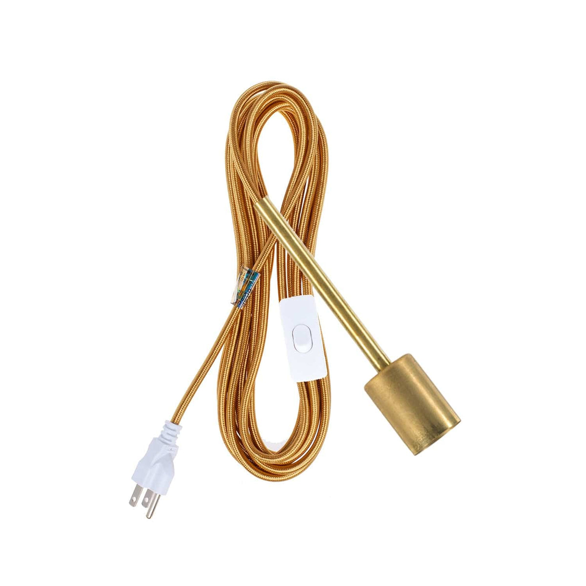 Pendulum Chroma Plug-In Cord Set Brass / Brass