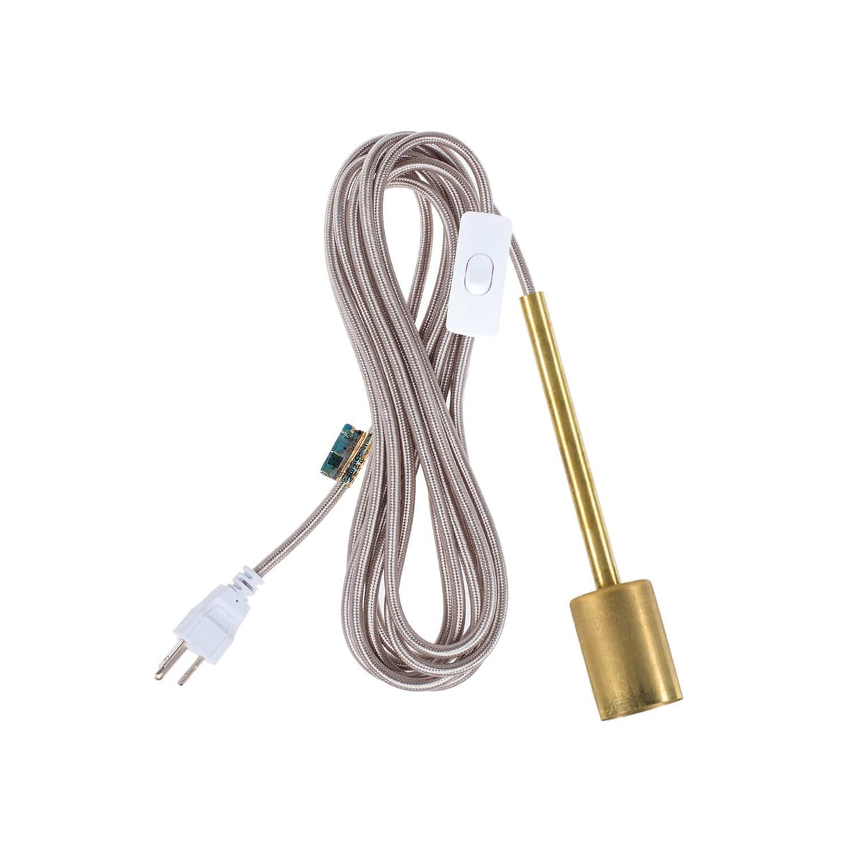 Pendulum Chroma Plug-In Cord Set Brass / Nickel