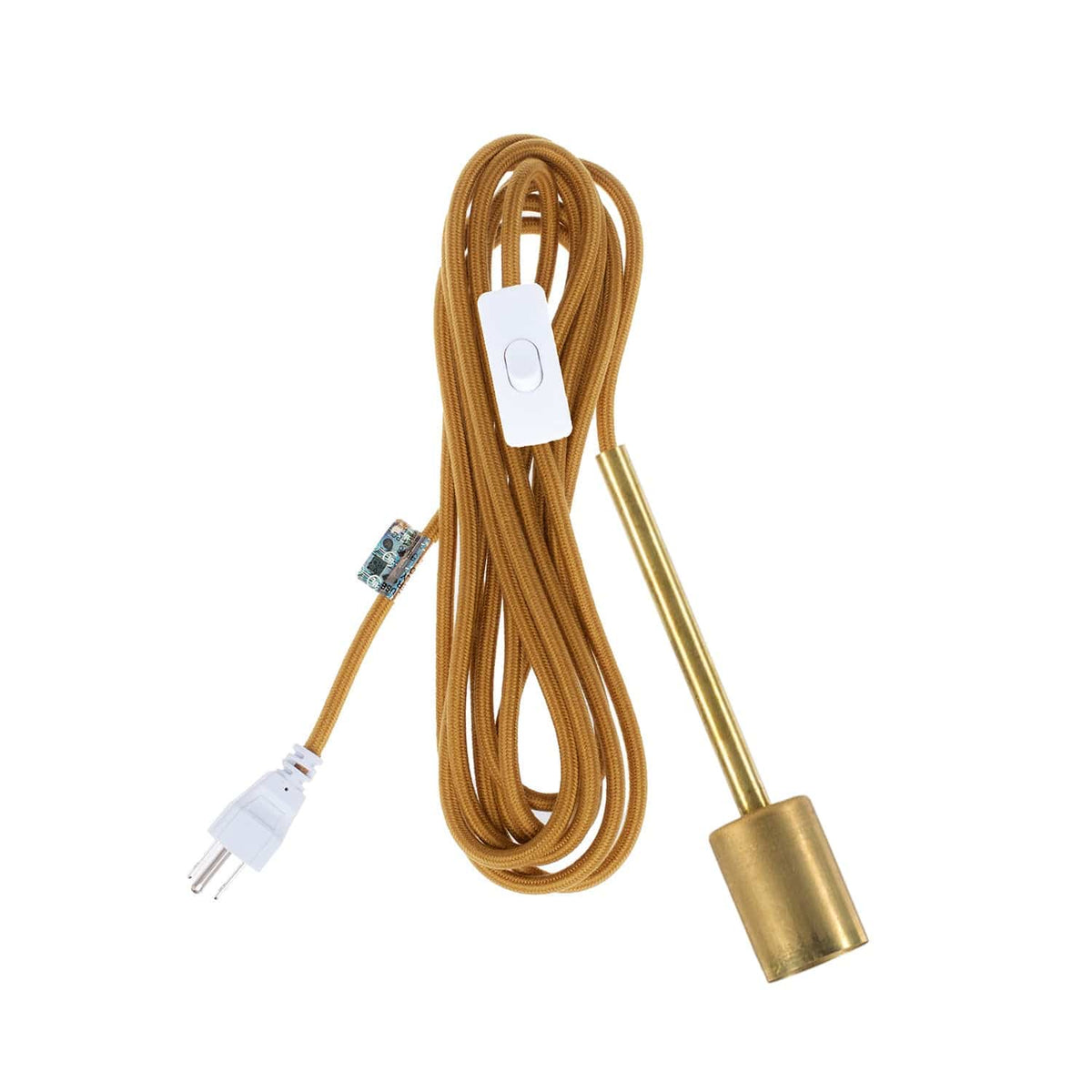 Pendulum Chroma Plug-In Cord Set Brass / Ochre