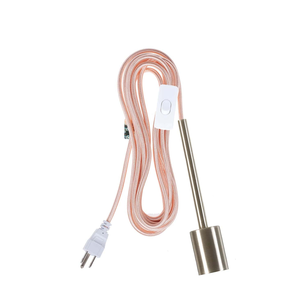 Pendulum Chroma Plug-In Cord Set Brushed Nickel / Polished Copper