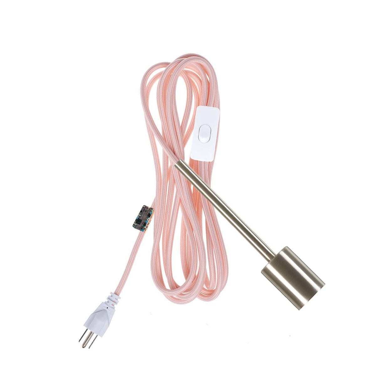 Pendulum Chroma Plug-In Cord Set Brushed Nickel / Quartz