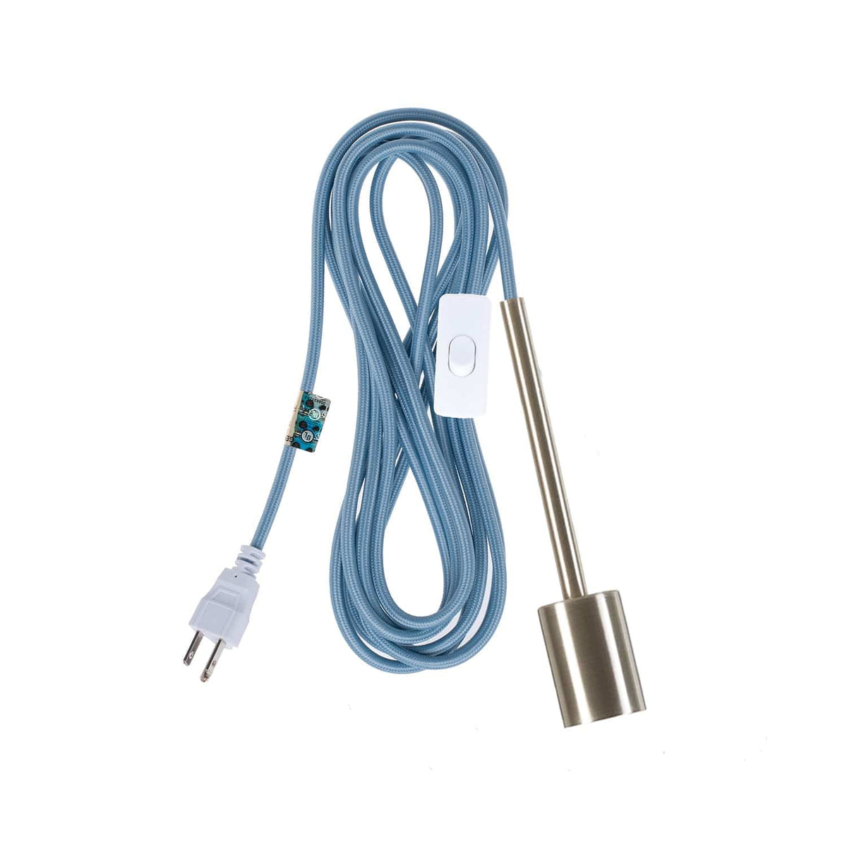 Pendulum Chroma Plug-In Cord Set Brushed Nickel / Shale