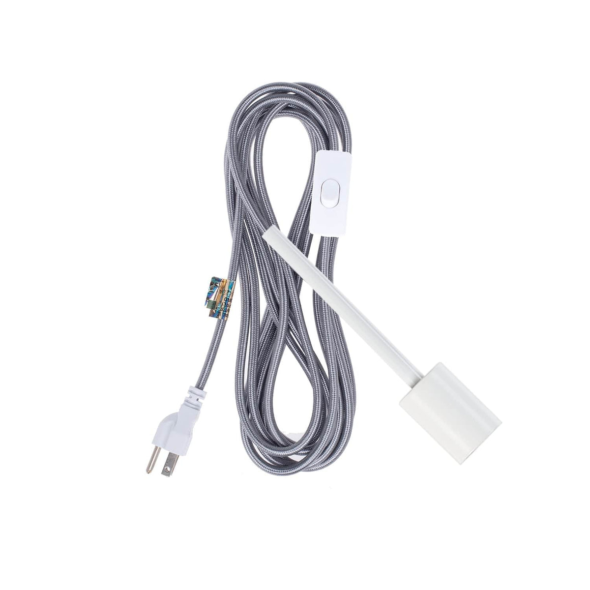 Pendulum Chroma Plug-In Cord Set White / Gunmetal