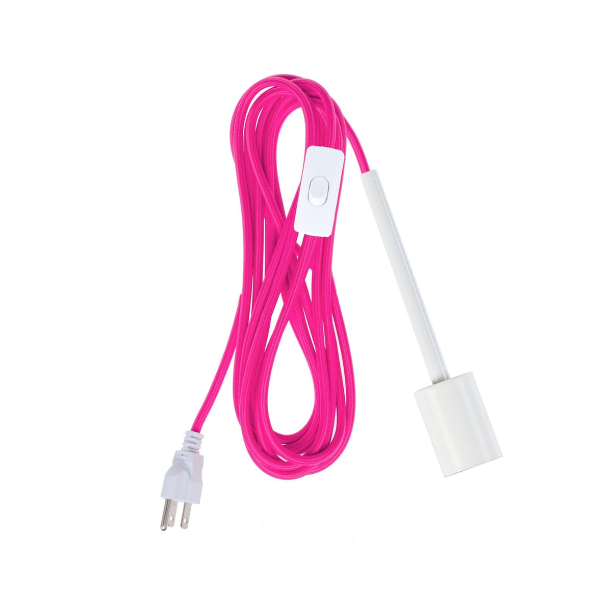 Pendulum Chroma Plug-In Cord Set White / Hot Pink