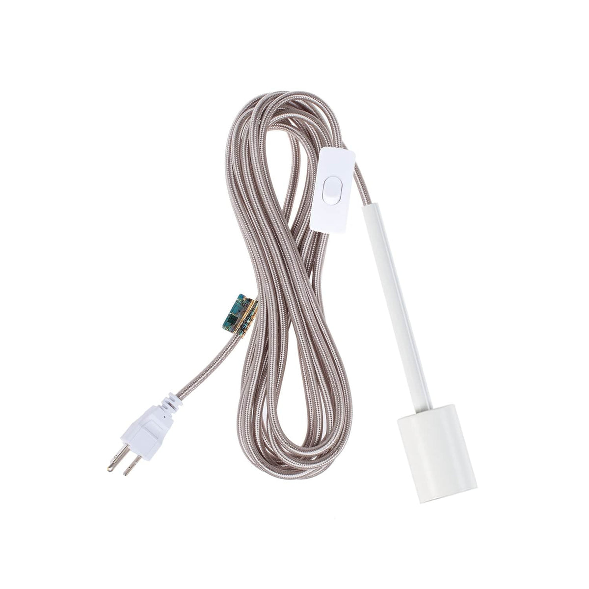 Pendulum Chroma Plug-In Cord Set White / Nickel
