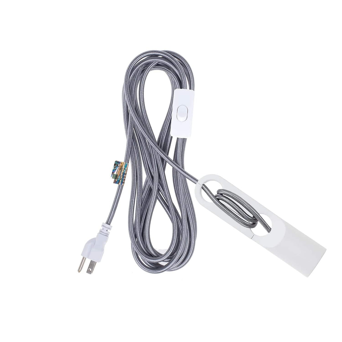 Wrap Chroma Plug-In Cord Set White / Gunmetal