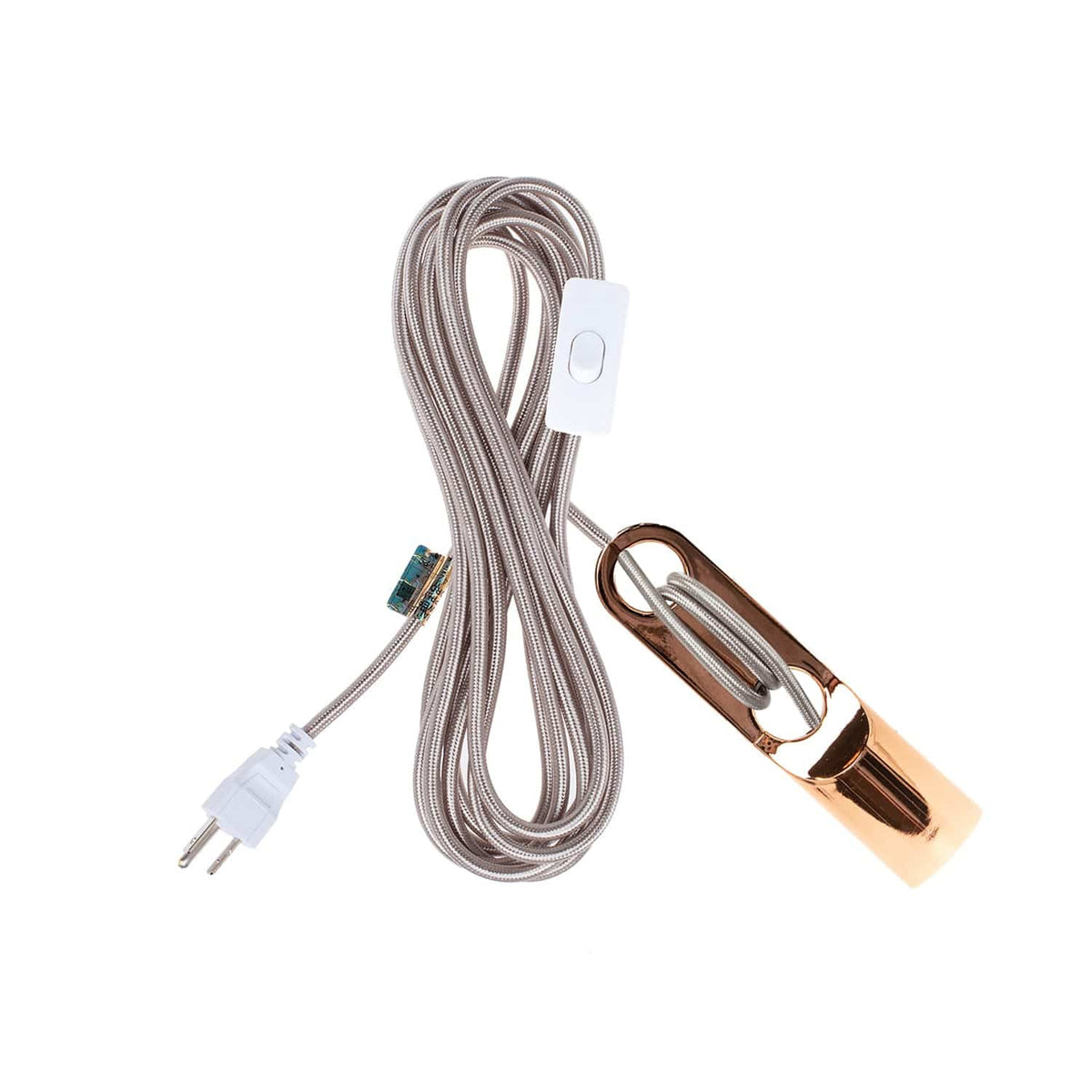 Wrap Chroma Plug-In Cord Set Polished Copper / Nickel