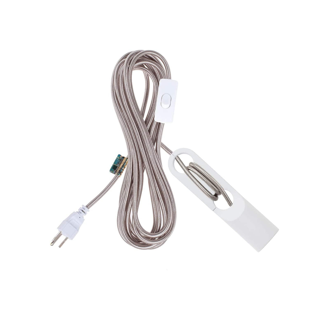 Wrap Chroma Plug-In Cord Set White / Nickel