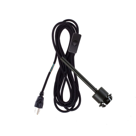 Pendulum Shade Ready Black Chroma Plug-In Cord Set Black