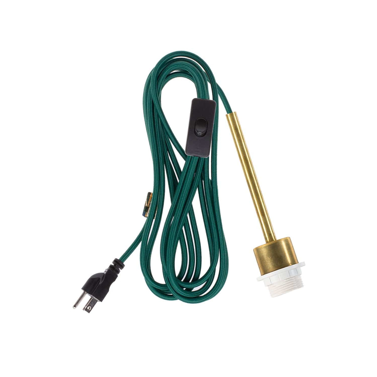 Pendulum Shade Ready Chroma Plug-In Cord Set Brass / Pine