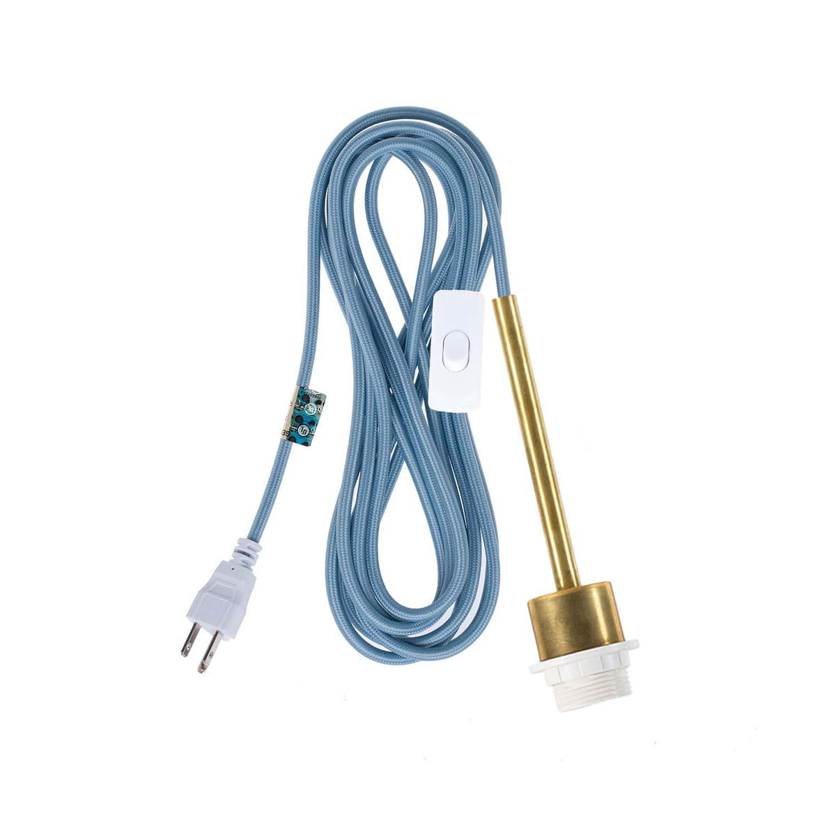 Pendulum Shade Ready Chroma Plug-In Cord Set Brass / Shale