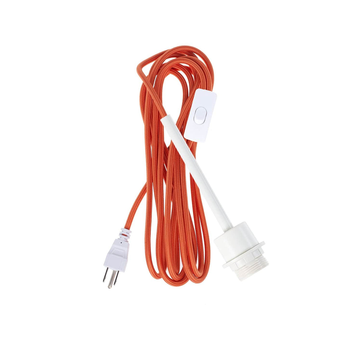 Pendulum Shade Ready Chroma Plug-In Cord Set White / Adobe