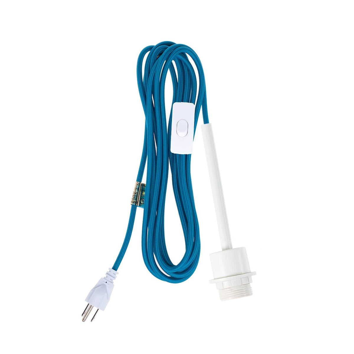 Pendulum Shade Ready Chroma Plug-In Cord Set White / Aegean