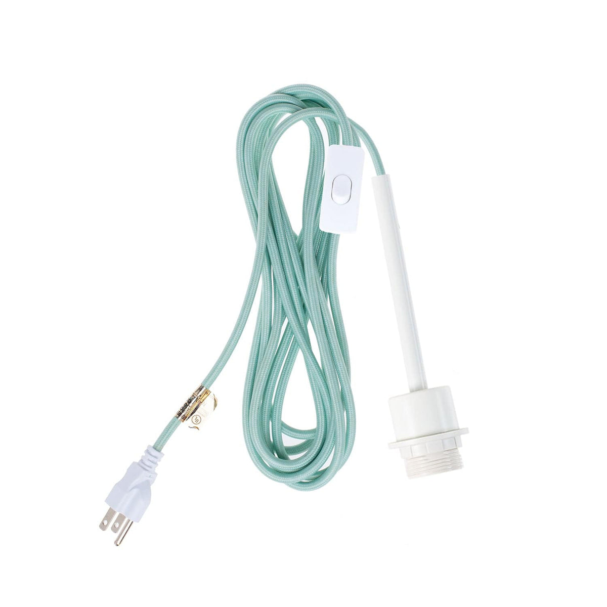 Pendulum Shade Ready Chroma Plug-In Cord Set White / Eucalyptus
