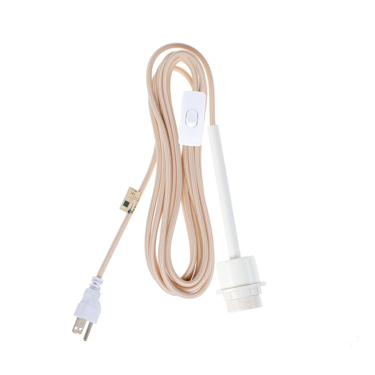 Pendulum Shade Ready Chroma Plug-In Cord Set White / Ivory