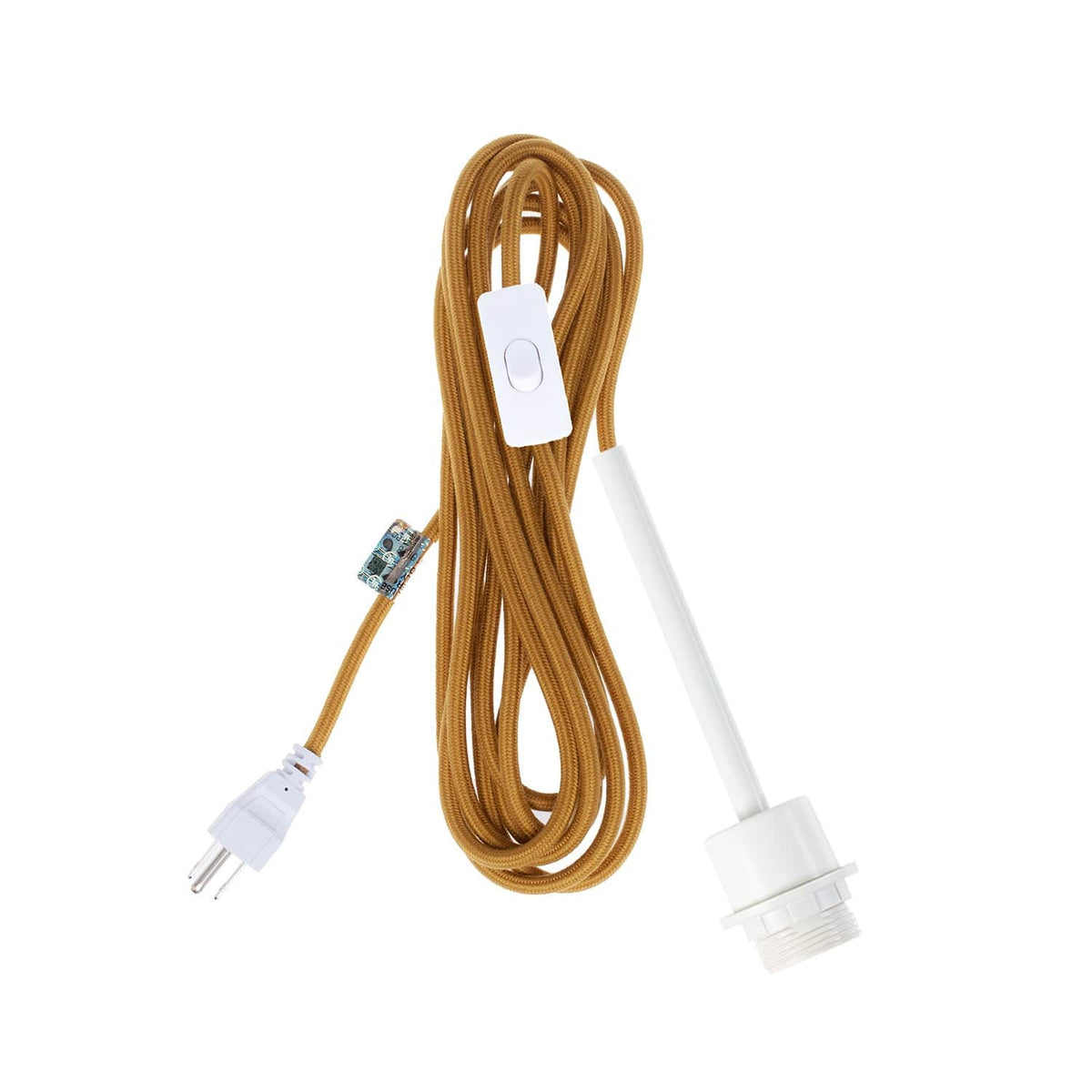 Pendulum Shade Ready Chroma Plug-In Cord Set White / Ochre
