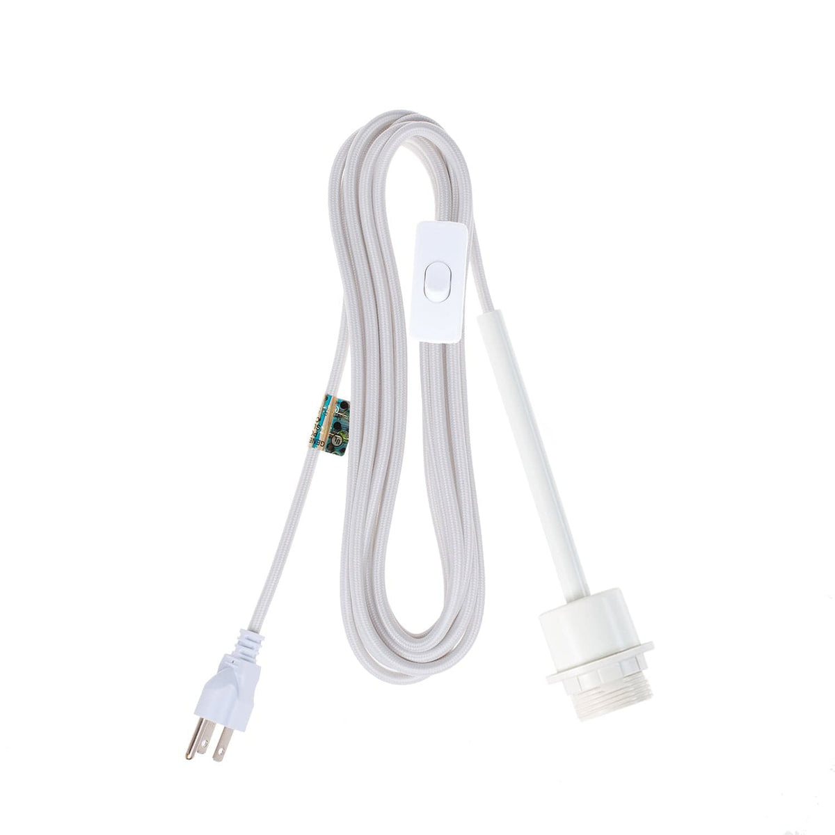 Pendulum Shade Ready Chroma Plug-In Cord Set White / Off White