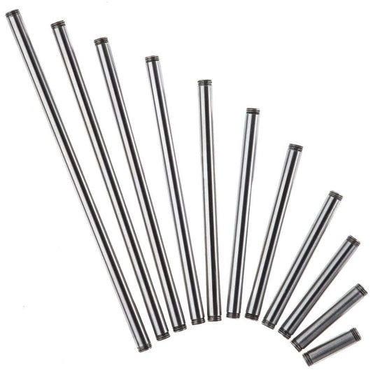 1/4 IPS Lamp Pipe / Tubing 2 / Raw Metal