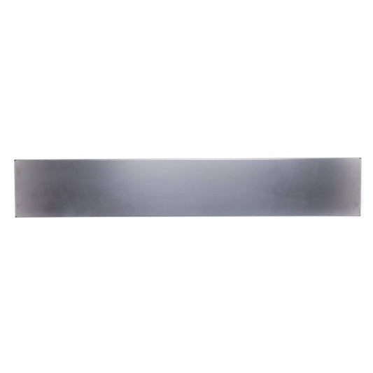 Long Rectangle Canopy Blank - 36 inch Raw Metal