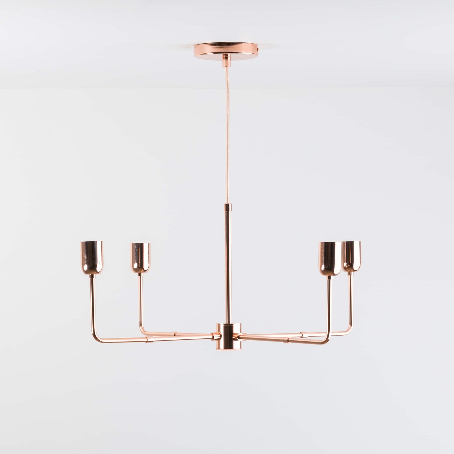 4-Arm Bend Chandelier