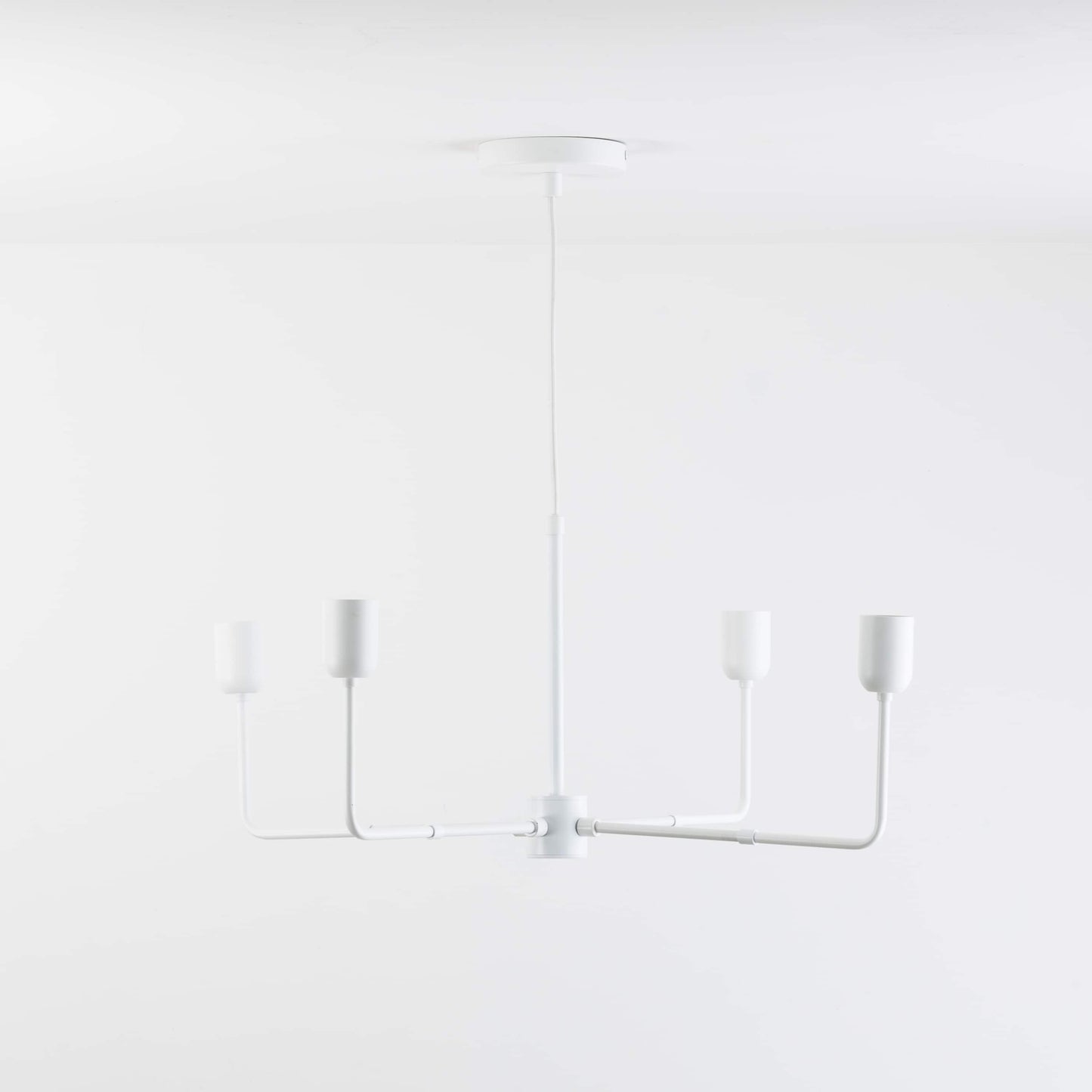 4-Arm Bend Chandelier