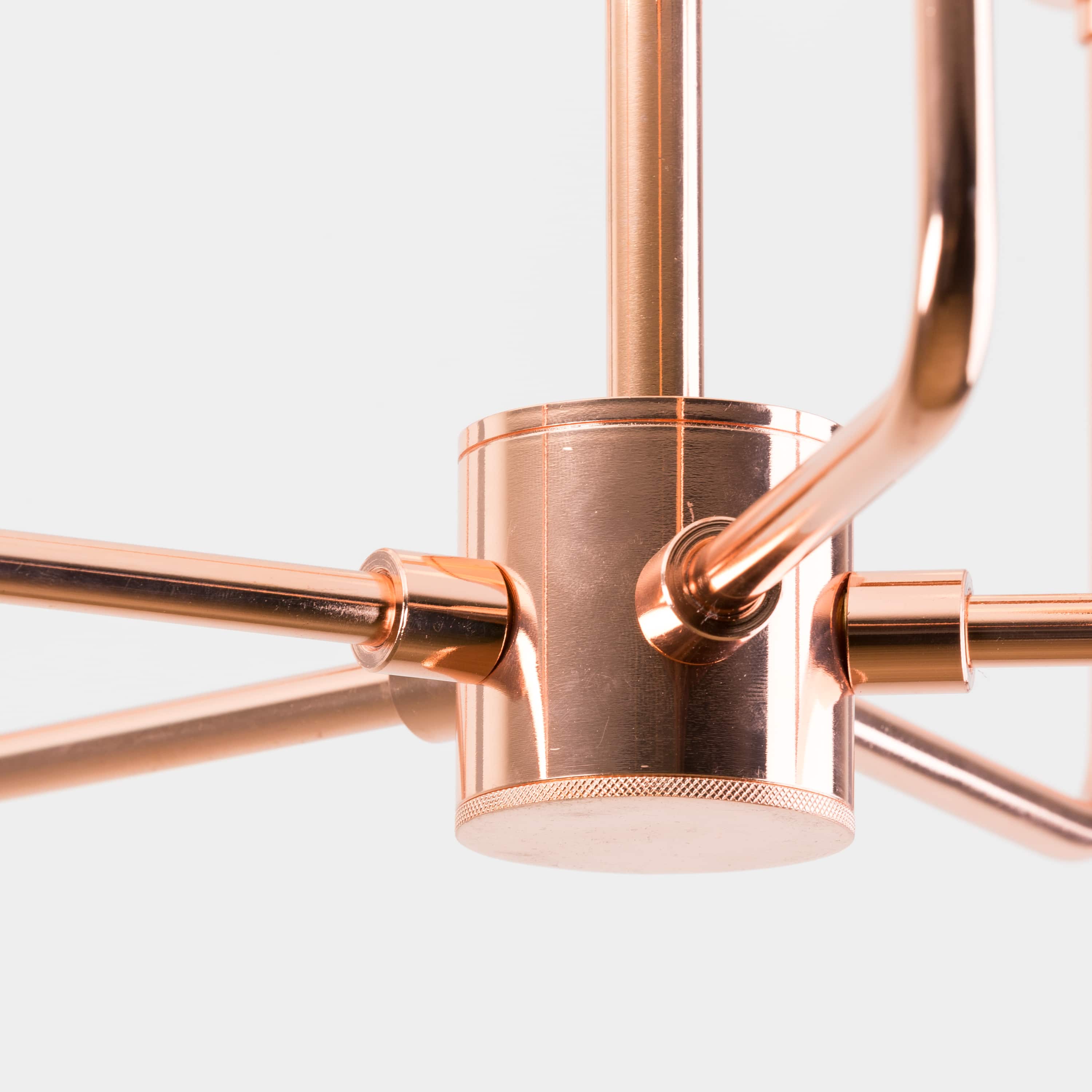 5-Arm Bend Plug-In Chandelier