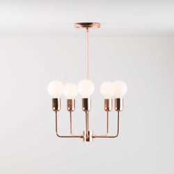 5-Arm Bend Chandelier - Customizer Base