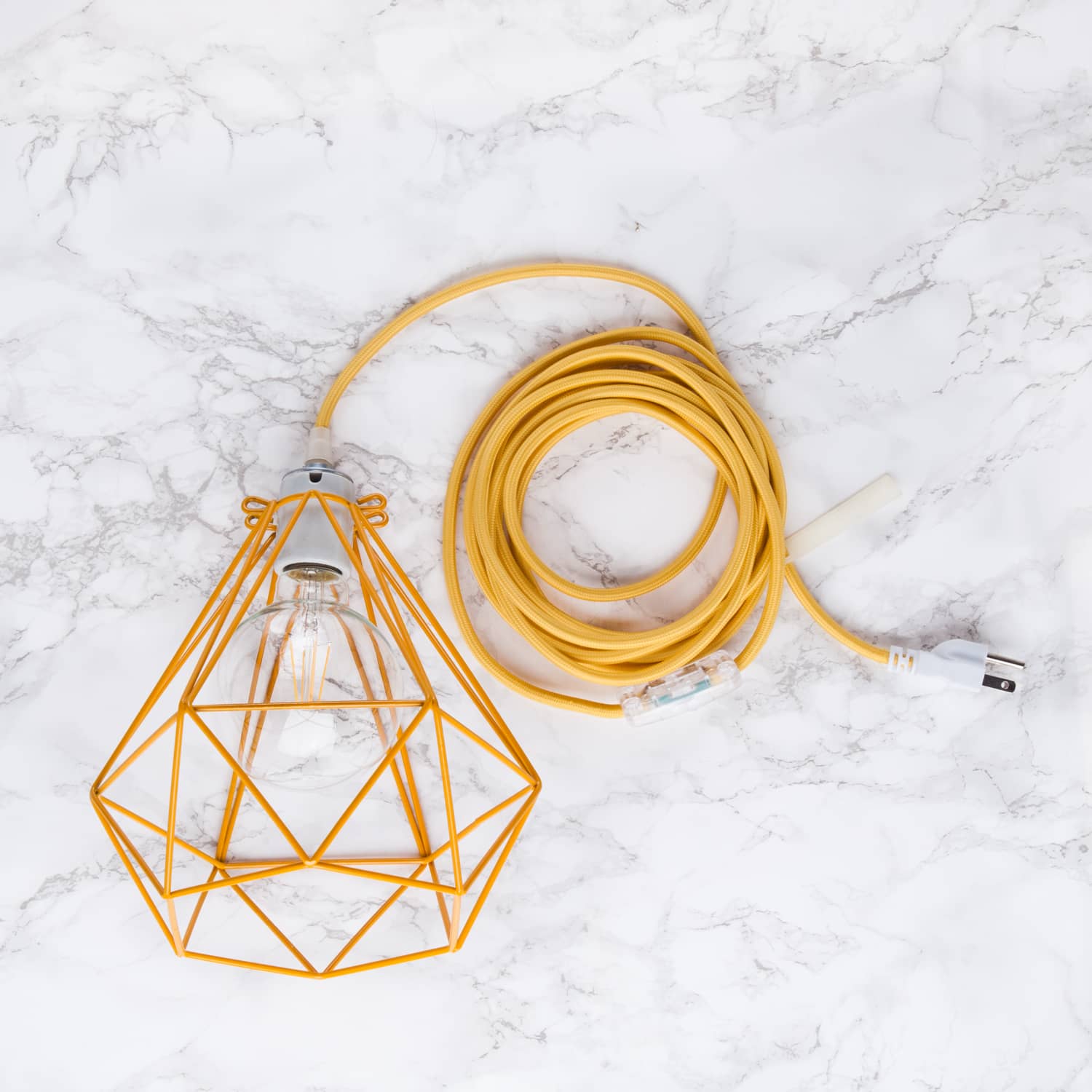 DIY Fabric Wire by the Foot - Goldenrod