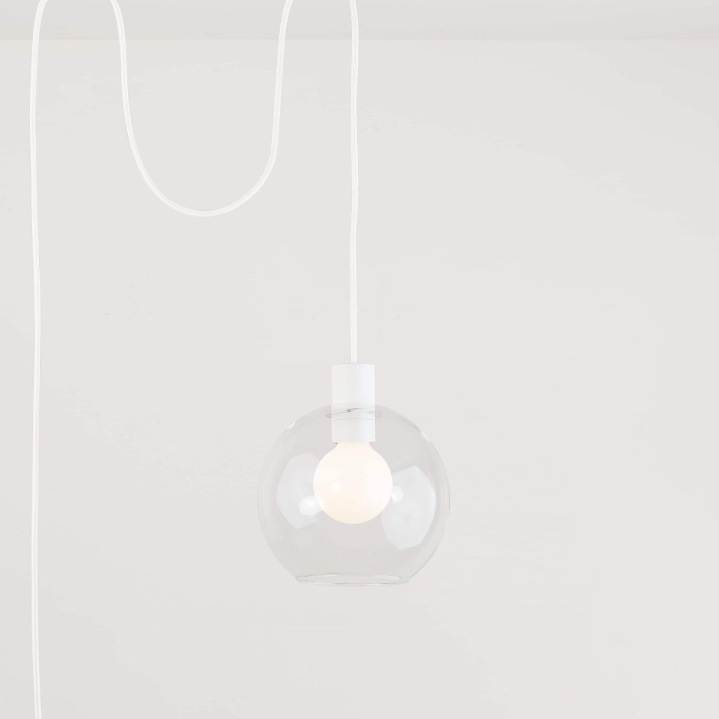 AiO 8in Globe Plug-In Pendant