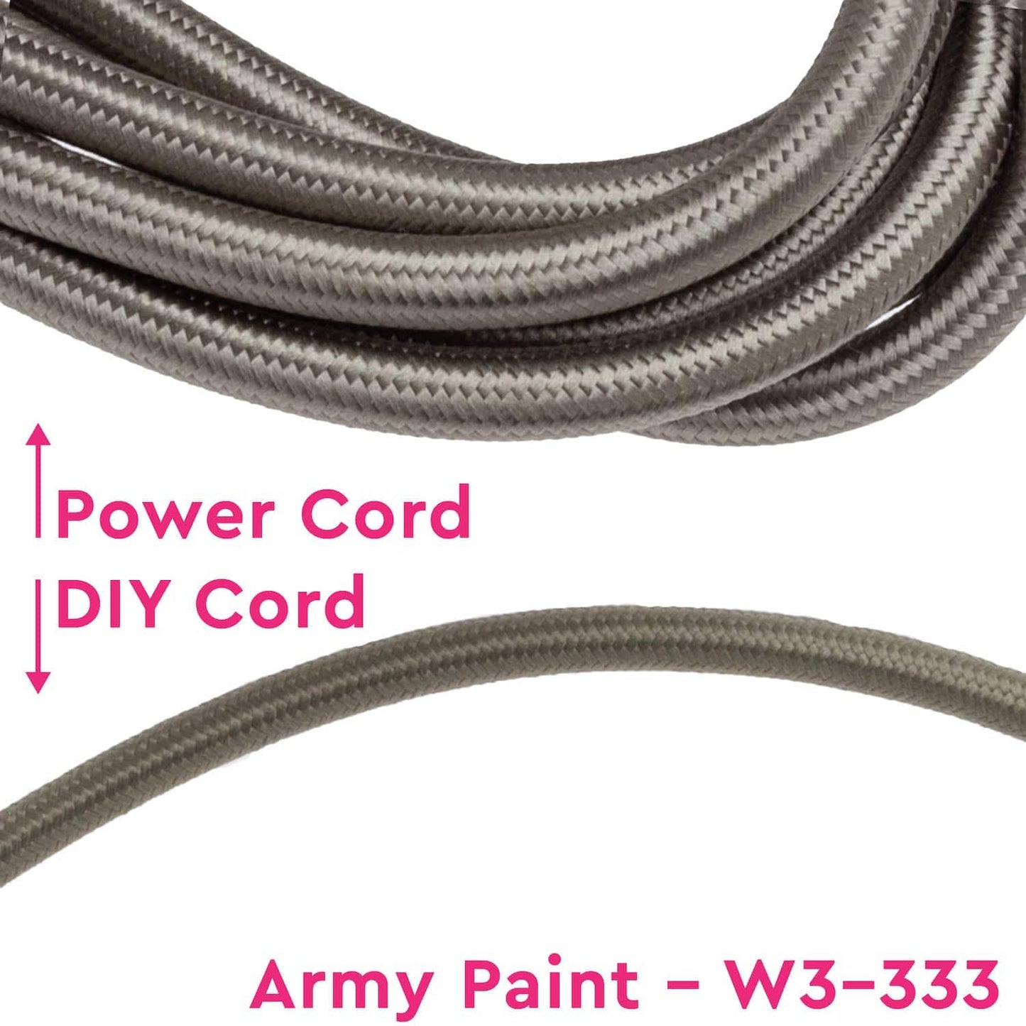 Cloth-Covered Extension Cord