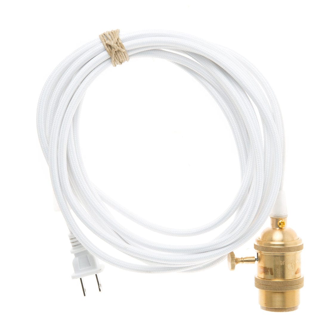 Brass Plug-In Pendant Light