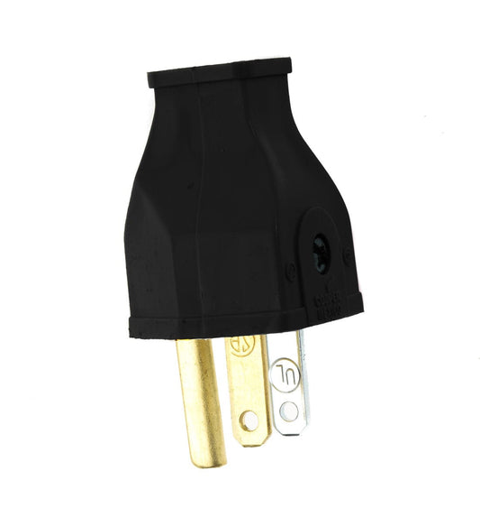 Cord Plug End Black
