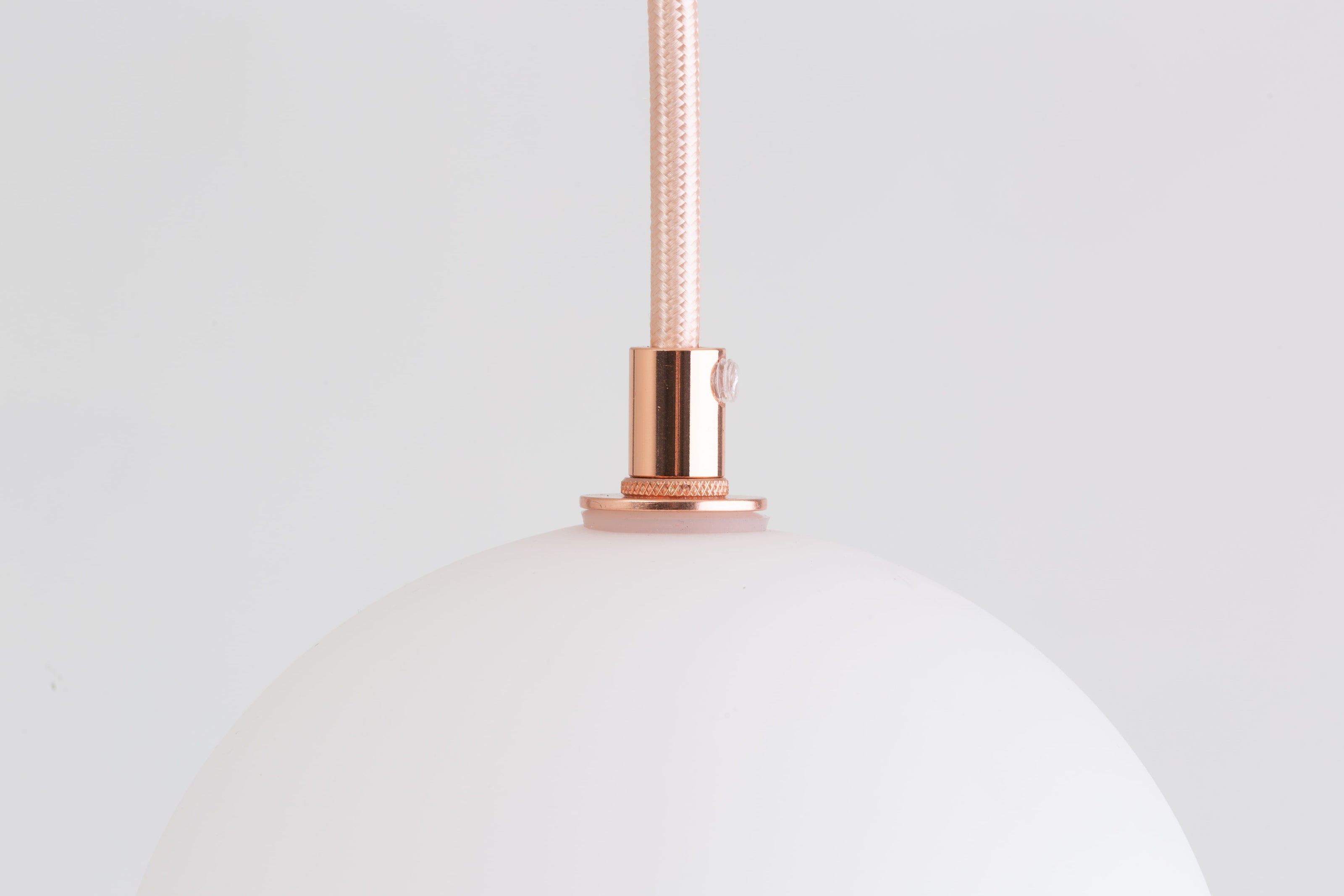 Glass Pill Fixed Shade Ceiling Pendant