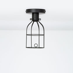 Industrial Cage Button Light