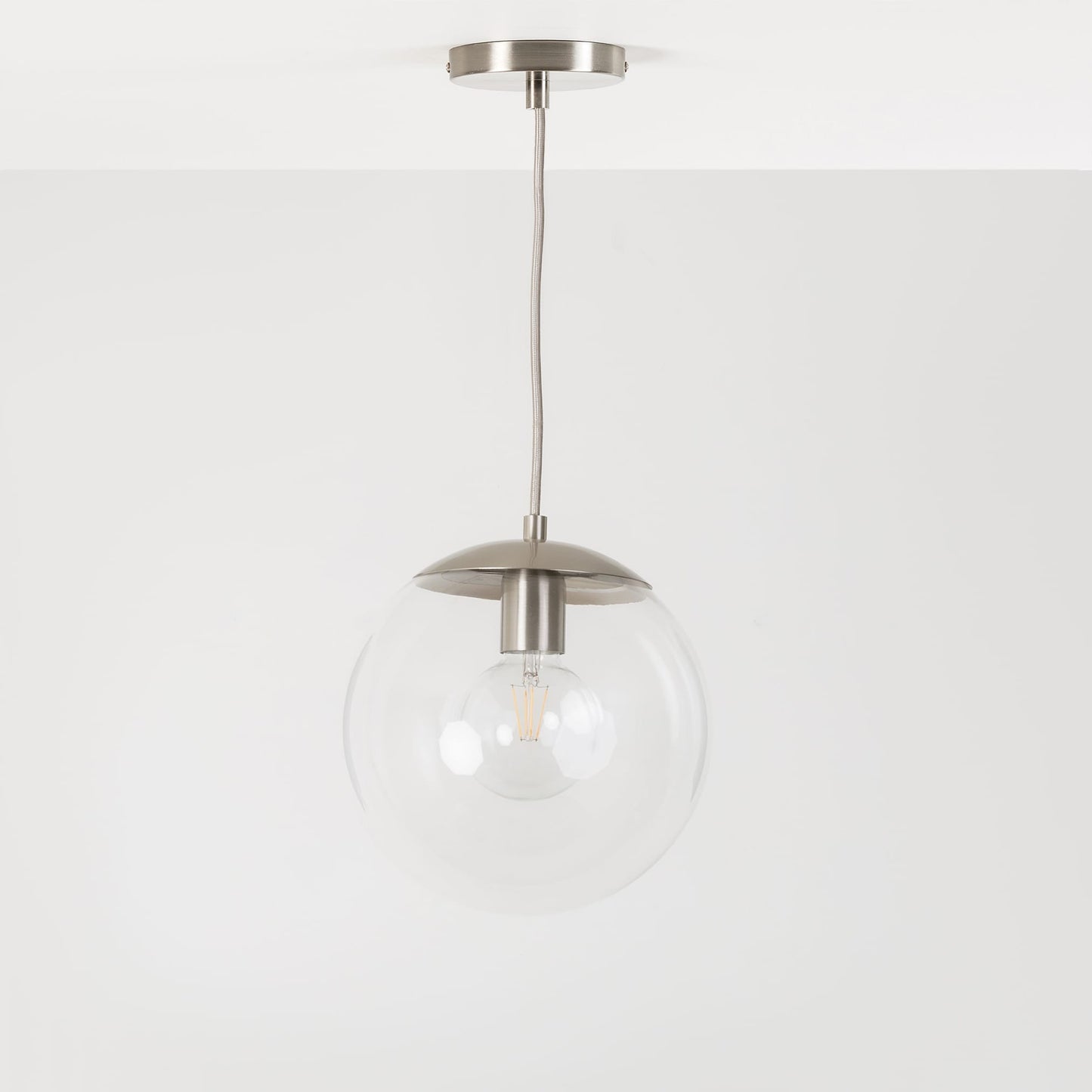 Mod Glass Globe Ceiling Pendant - 10inch