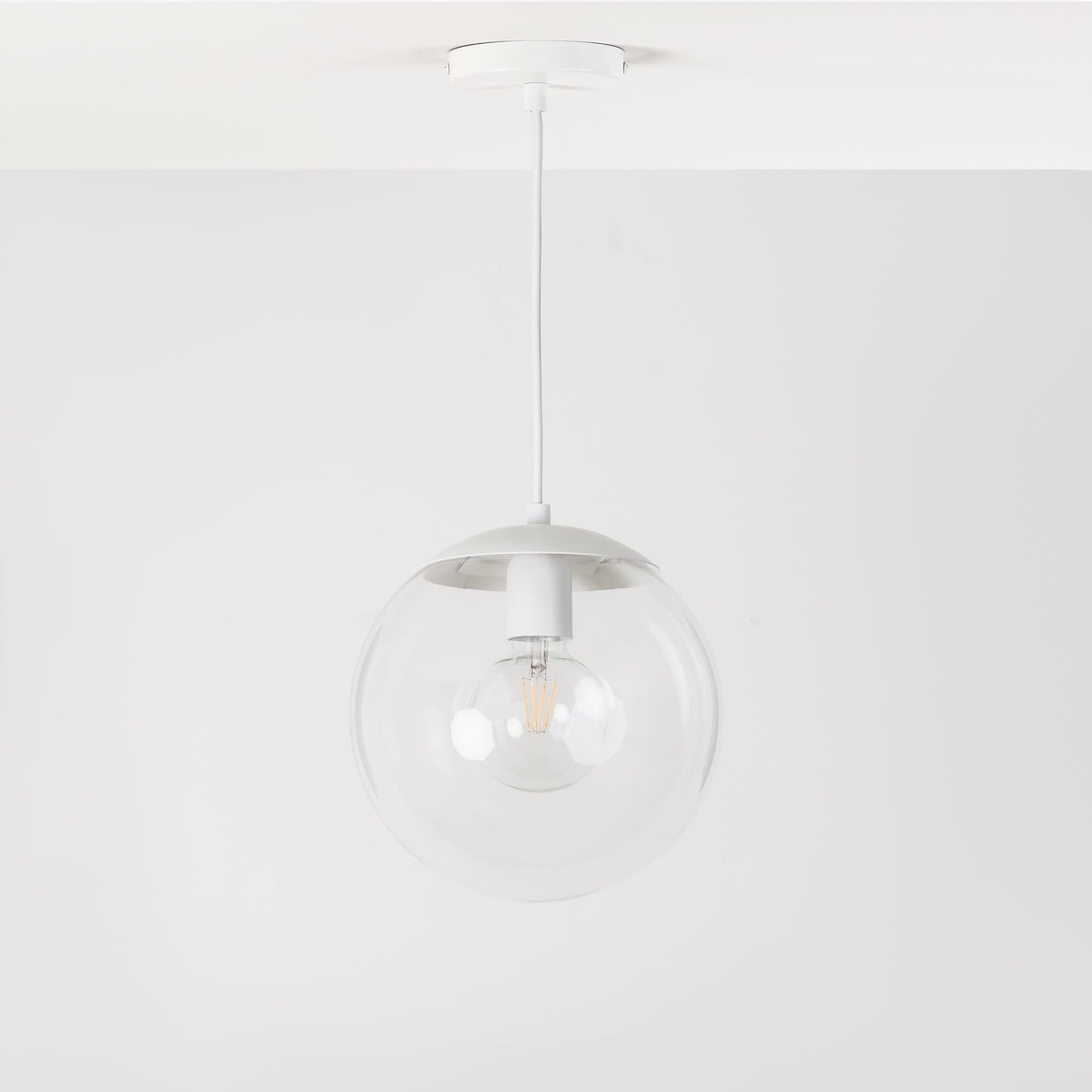 Mod Glass Globe Ceiling Pendant - 10inch