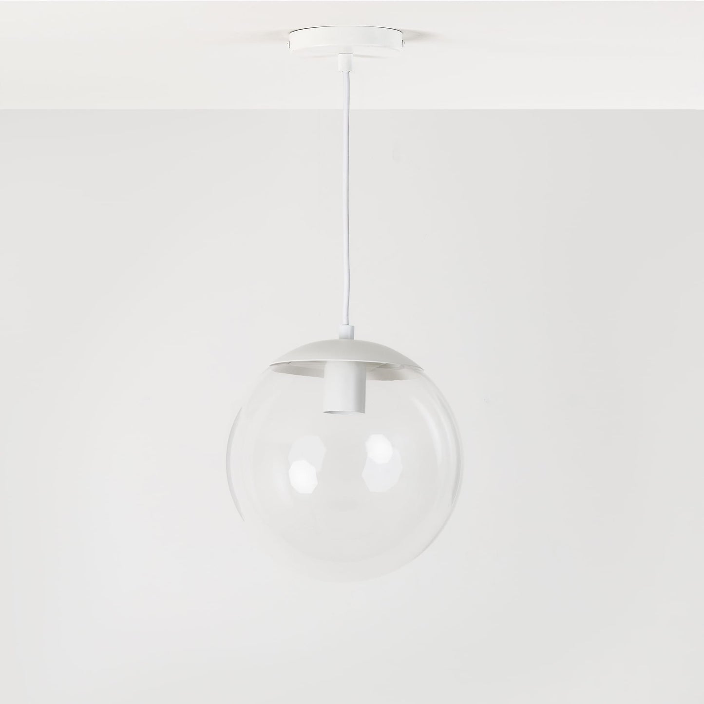 Mod Glass Globe Ceiling Pendant - 10inch