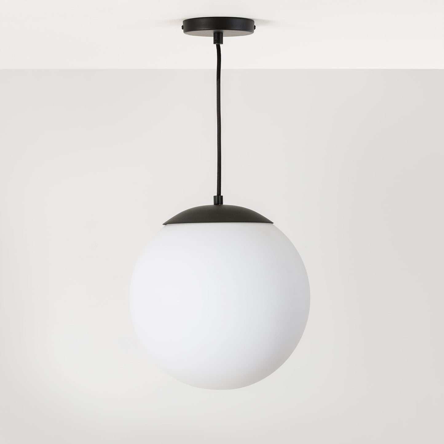 Mod Glass Globe Ceiling Pendant - 12inch