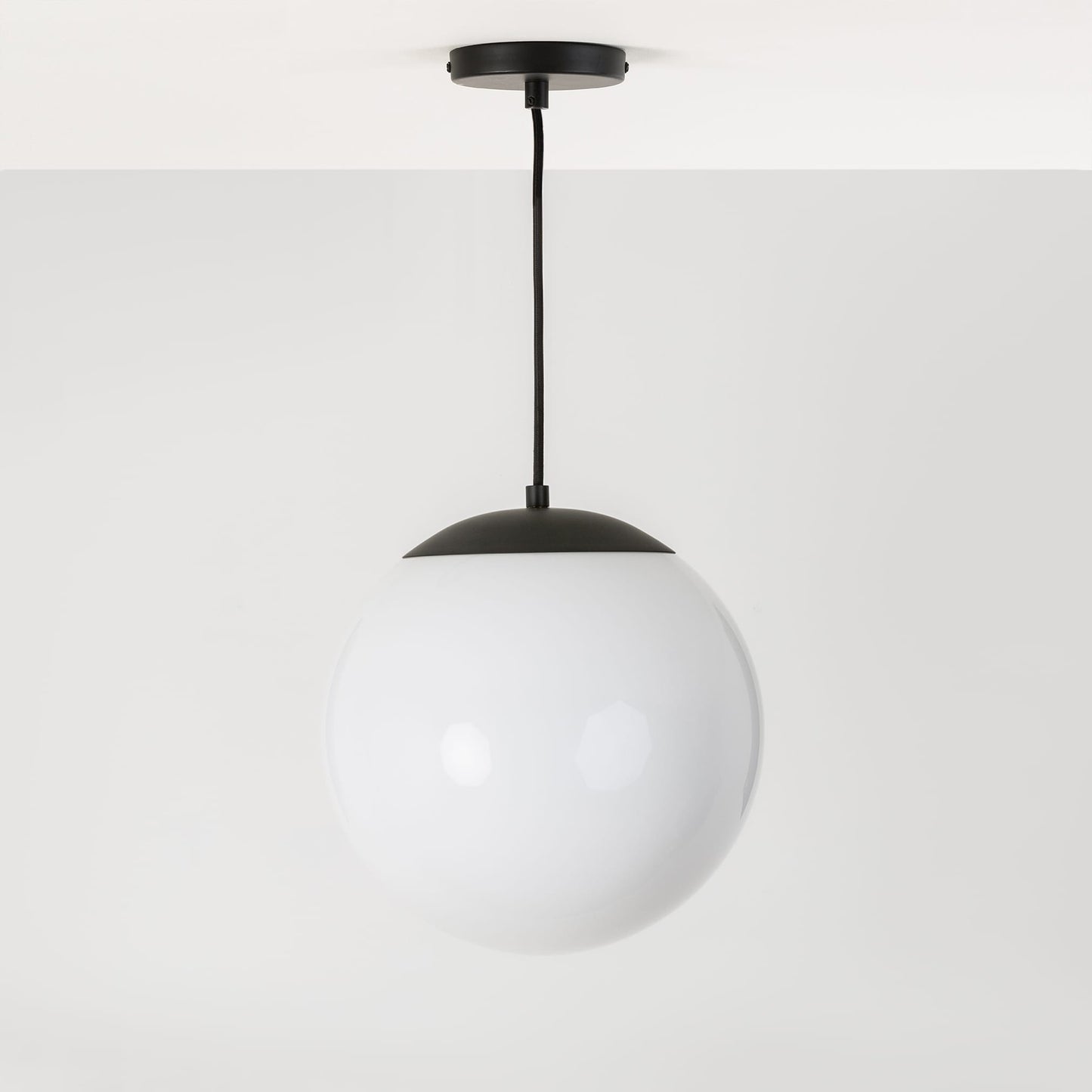 Mod Glass Globe Ceiling Pendant - 12inch