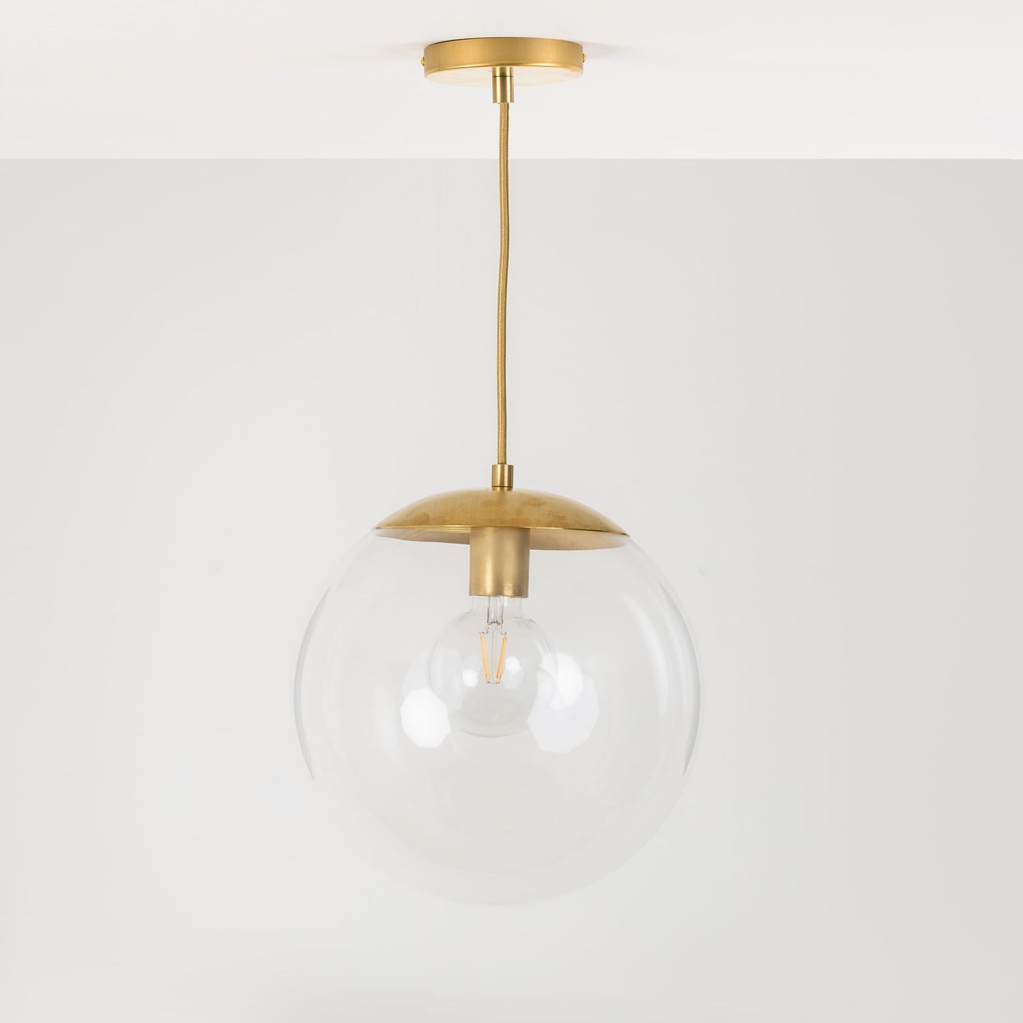 Mod Glass Globe Ceiling Pendant - 12inch