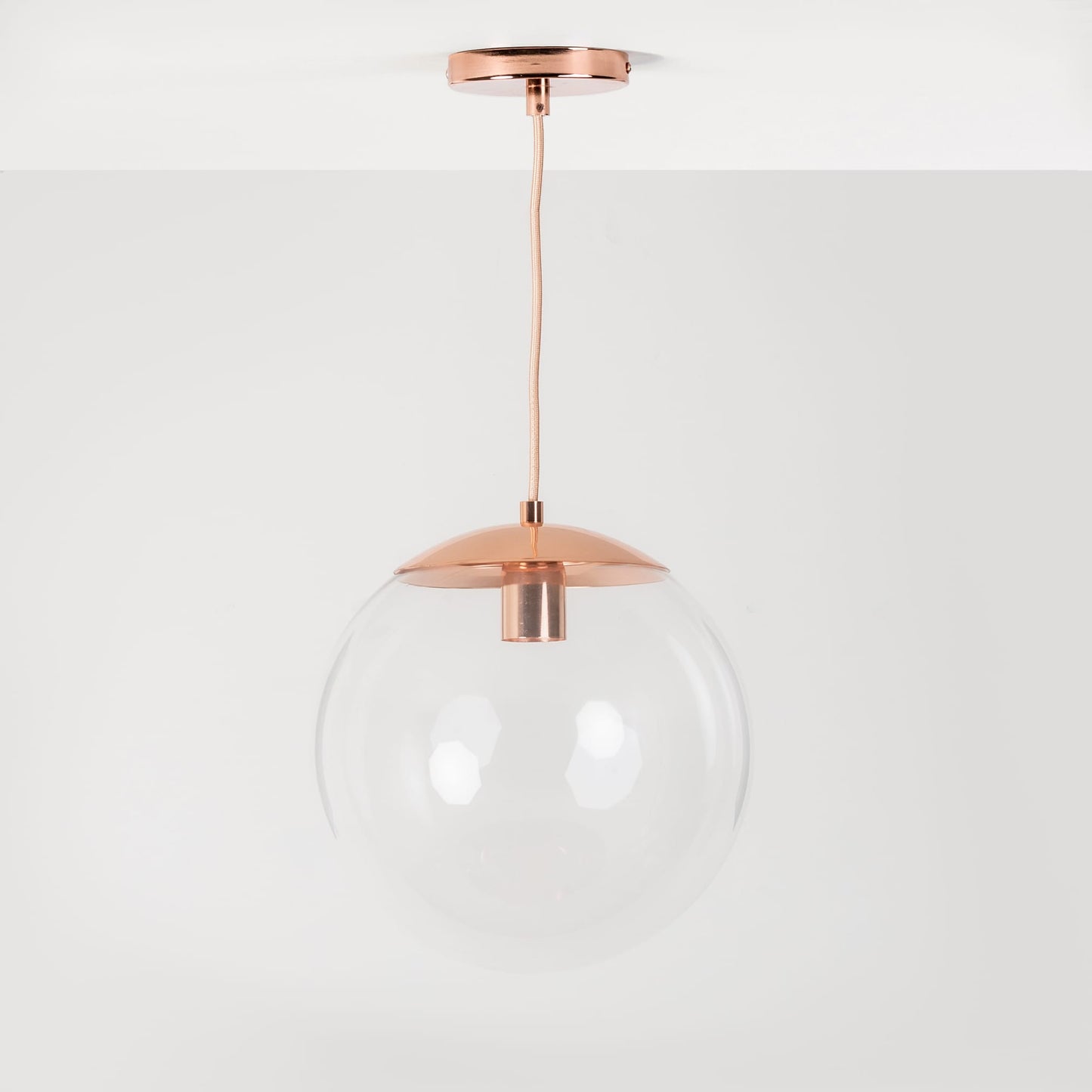 Mod Glass Globe Ceiling Pendant - 12inch