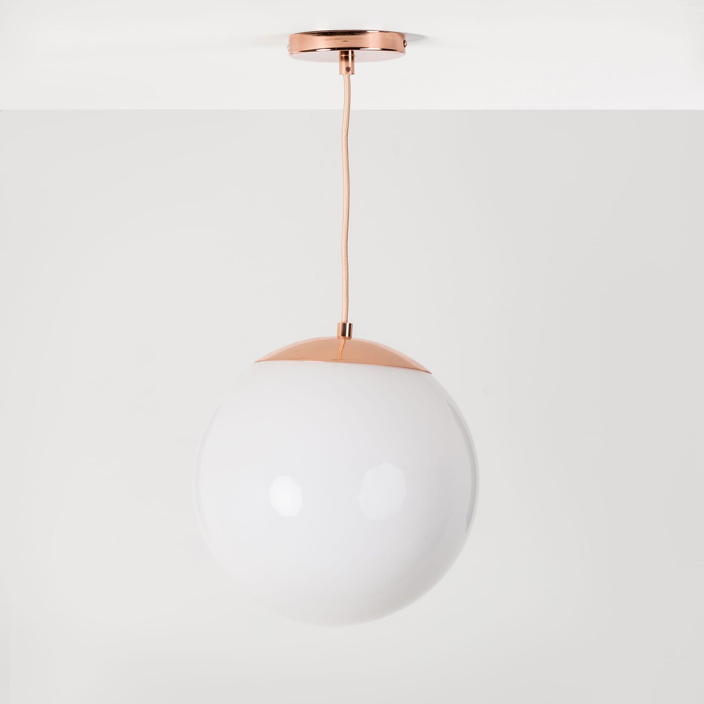 Mod Glass Globe Ceiling Pendant - 12inch