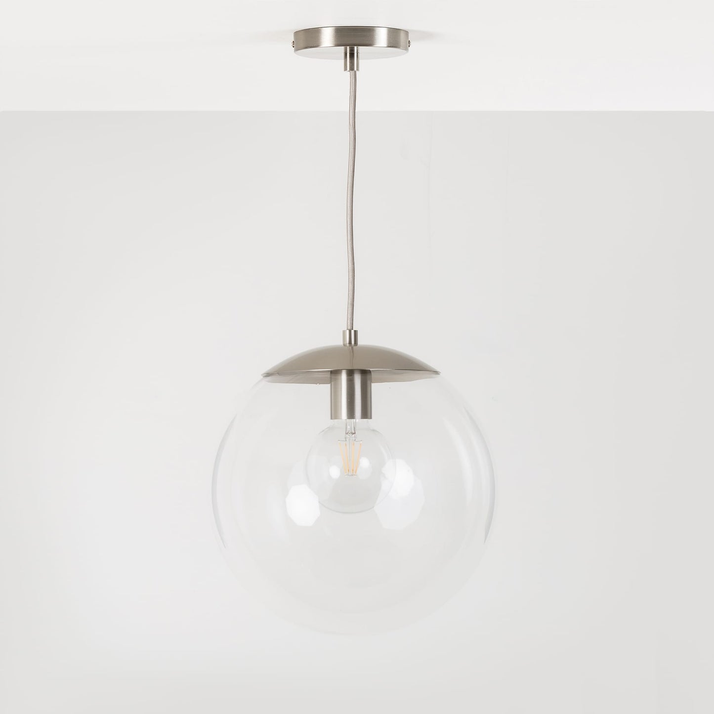 Mod Glass Globe Ceiling Pendant - 12inch