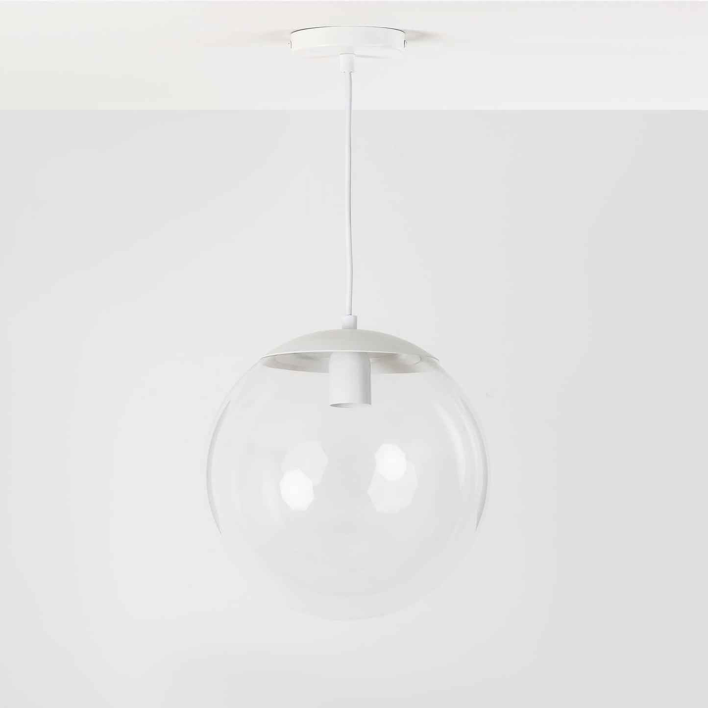 Mod Glass Globe Ceiling Pendant - 12inch