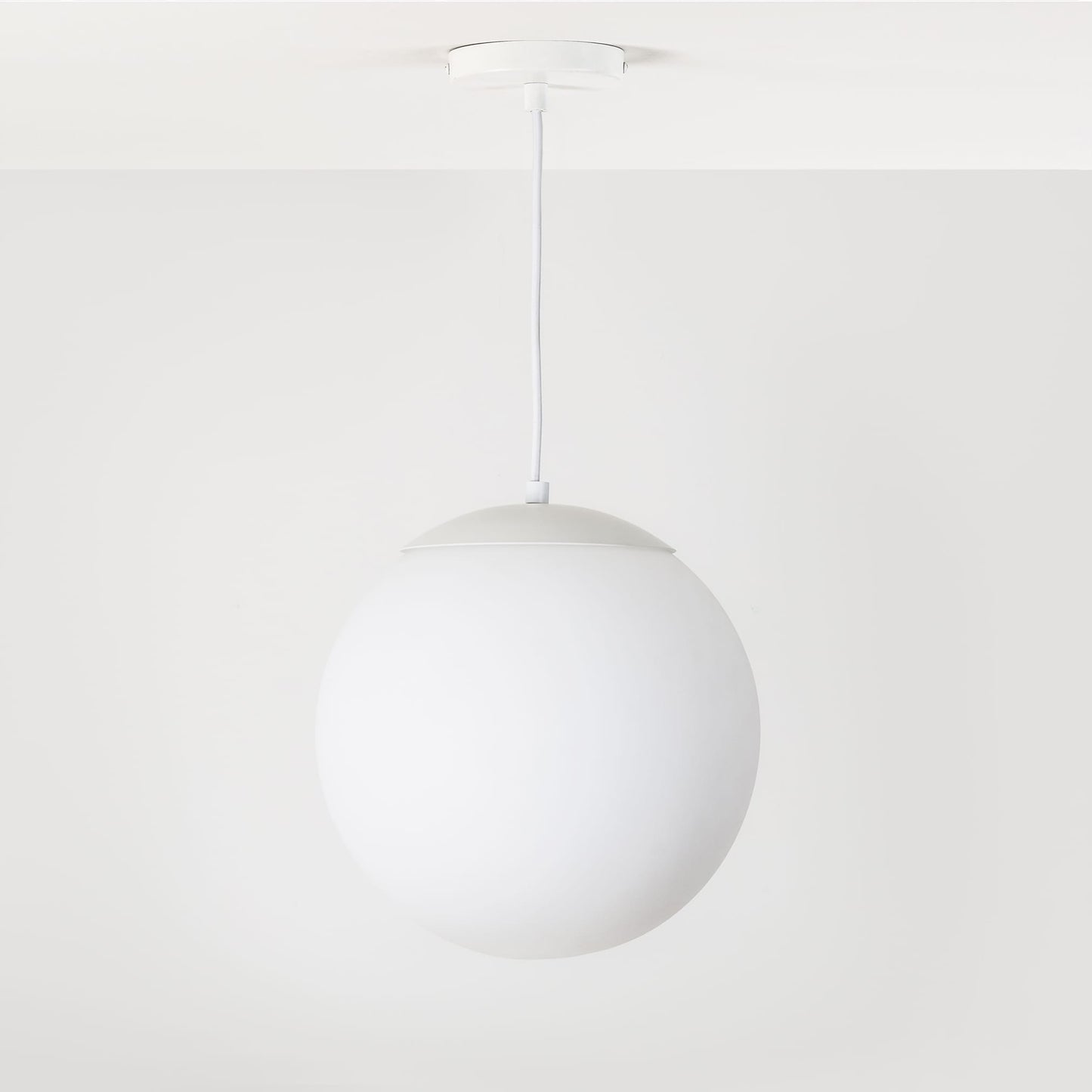 Mod Glass Globe Ceiling Pendant - 12inch