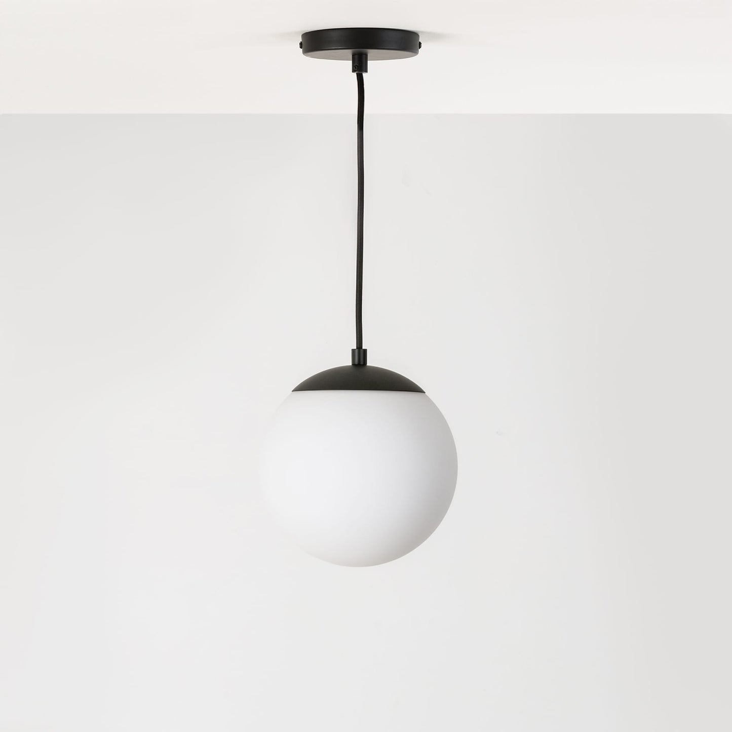 Mod Glass Globe Ceiling Pendant | 8”