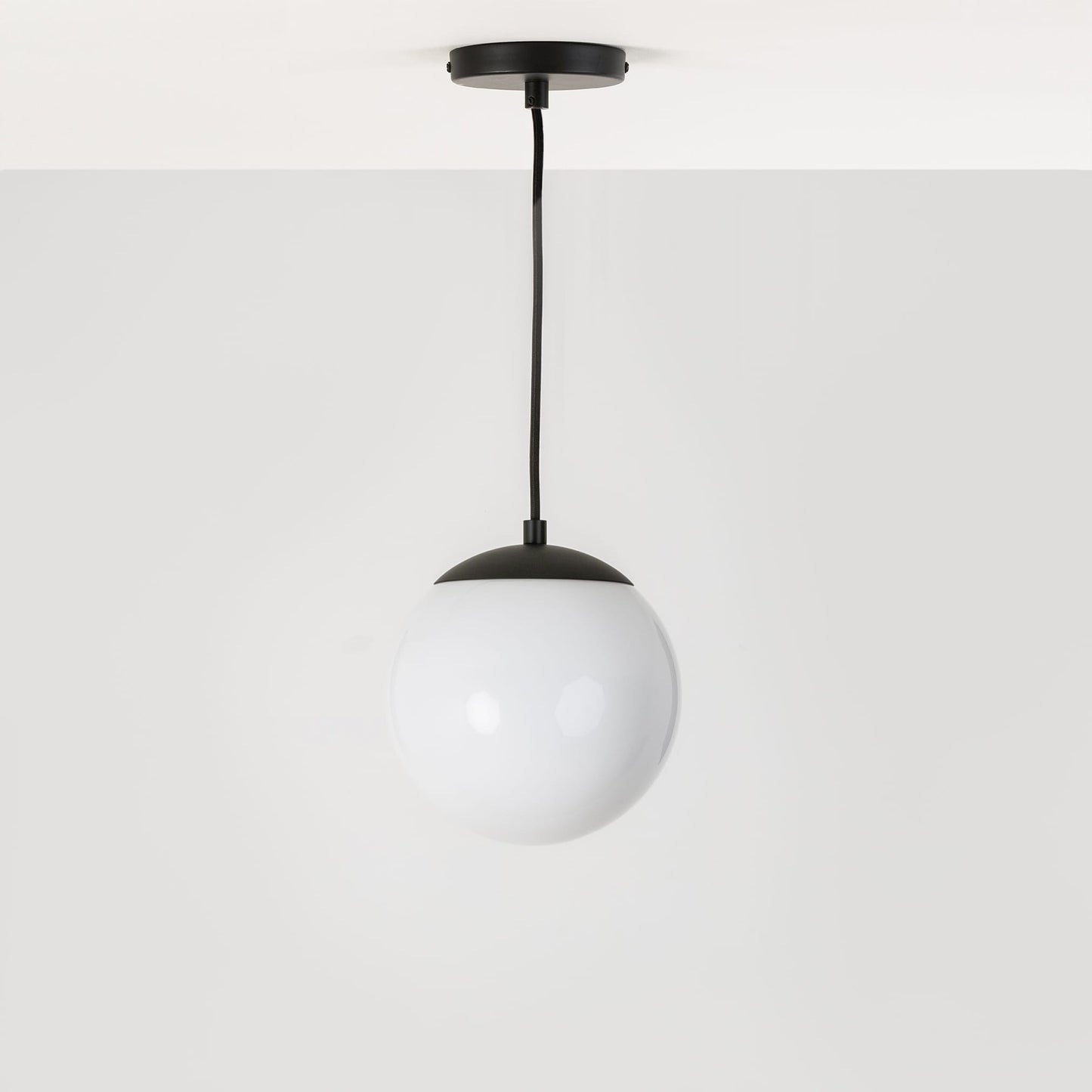 Mod Glass Globe Ceiling Pendant | 8”