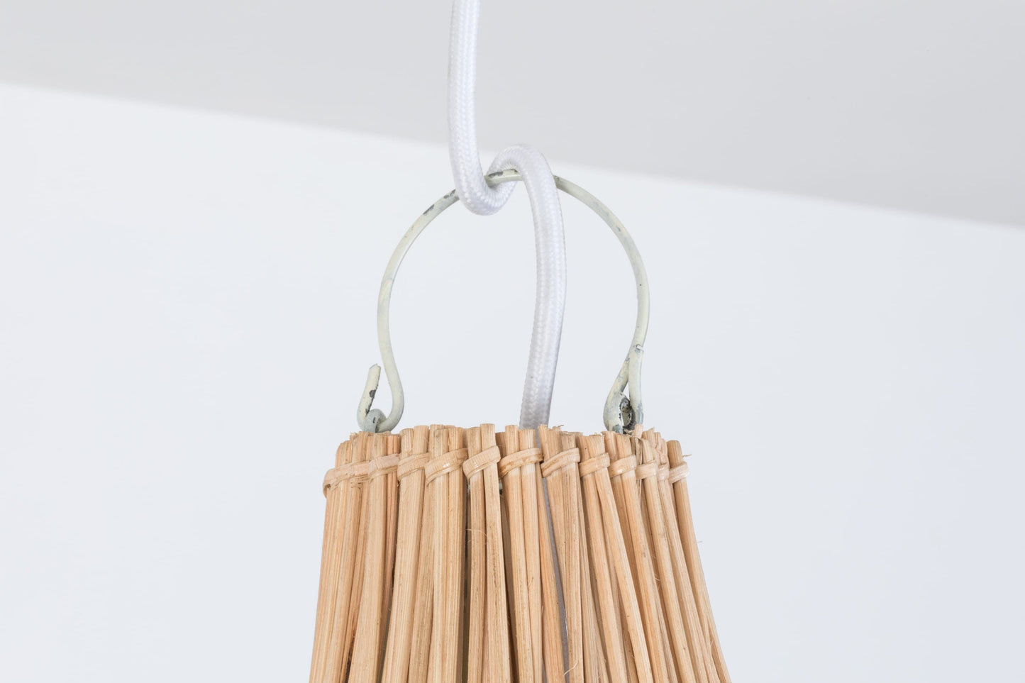 Rattan Drop Basket Shade